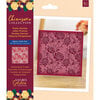 Crafter's Companion - Chinoiserie Collection - Embossing Folder - Pretty Peonies