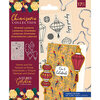 Crafter's Companion - Chinoiserie Collection - Clear Photopolymer Stamp and Die Set - Oriental Lanterns