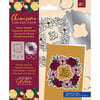 Crafter's Companion - Chinoiserie Collection - Stamp and Die - Peony Wreath