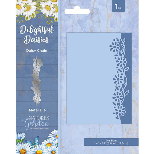 Crafter's Companion - Delightful Daisies Collection - Metal Dies - Daisy Chain