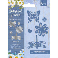 Crafter's Companion - Delightful Daisies Collection - Metal Dies - Spring Accessories