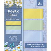 Crafter's Companion - Delightful Daisies Collection - Seam Binding Ribbon
