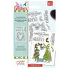 Crafter's Companion - Natures Garden Collection - Clear Acrylic Stamps - Gnome Kissing Gate
