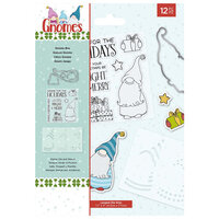 Crafter's Companion - Natures Garden Collection - Die and Clear Acrylic Stamp Set and Die - Gnome Boy