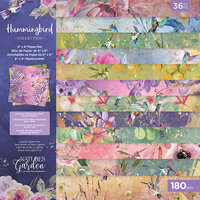 Crafter's Companion - Nature's Garden Hummingbird Collection - 6 x 6 Paper Pad