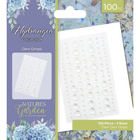 Crafter's Companion - Nature's Garden Hydrangea Collection - Embellishments - Dew Drops