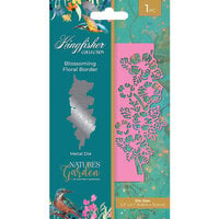 Crafter's Companion - Nature's Garden Kingfisher Collection - Dies - Blossoming Floral Border
