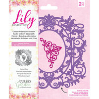 Crafter's Companion - Lily Collection - Dies - Frame and Corner - Ornate