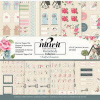 Crafter's Companion - Nitwit Homebody Collection - 12 x 12 Topper Pad