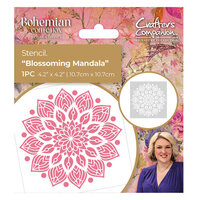 Crafter's Companion - Bohemian Collection - Stencils - Blossoming Mandala