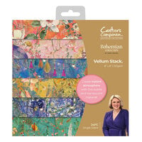 Crafter's Companion - Bohemian Collection - 8 x 8 Vellum Pad