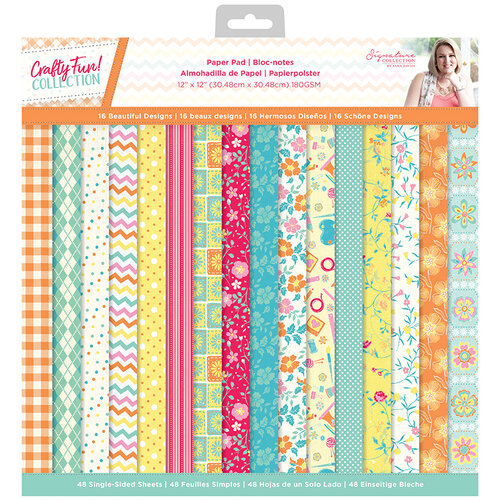 Crafter's Companion - Crafty Fun Collection - 12 x 12 Paper Pad