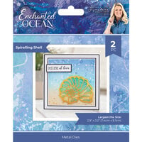 Crafter's Companion - Enchanted Ocean Collection - Metal Dies - Spiraling Shell