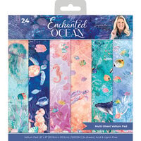 Crafter's Companion - Enchanted Ocean Collection - 8 x 8 Vellum Pad