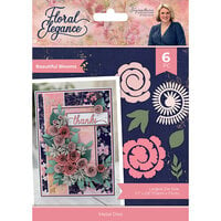 Crafter's Companion - Floral Elegance Collection - Dies - Beautiful Blooms