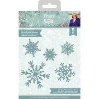 Crafter's Companion - Frosty and Bright Collection - Christmas - Metal Dies - Sparkling Snowflakes