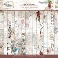 Crafter's Companion - Vintage Diary Collection - 12 x 12 Paper Pad