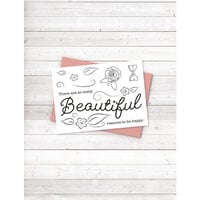 Crafter's Companion - Clear Photopolymer Stamps - Beautiful
