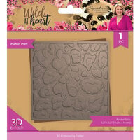 Crafter's Companion - Wild At Heart Collection - 3D Embossing Folder - Purfect Print
