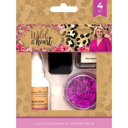 Crafter's Companion - Wild At Heart Collection - Gilding Flakes Kit