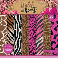 Crafter's Companion - Wild At Heart Collection - 8 x 8 Special Effects Pad