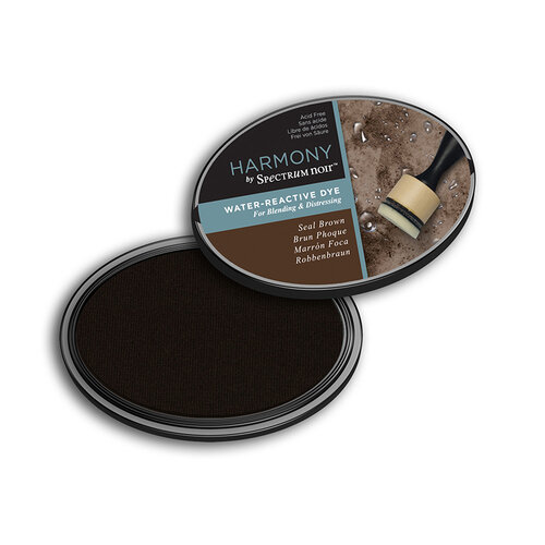 Crafter's Companion - Harmony Ink Pad - Water Reactive - Seal Brown
