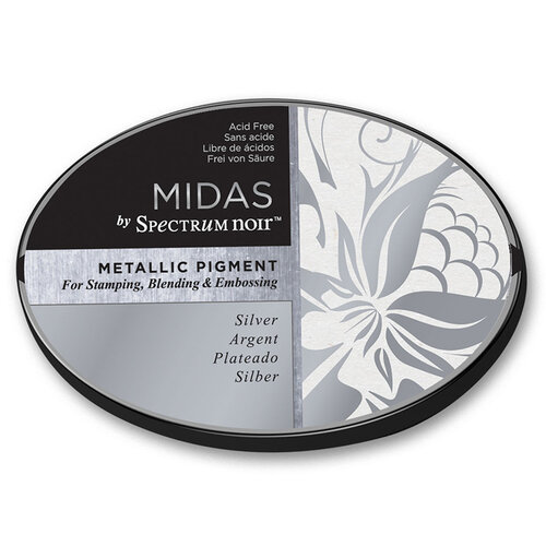 Crafter's Companion - Midas Ink Pad - Metallic - Silver