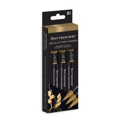 Crafter's Companion - Spectrum Noir - Metallic Marker Set - Liquid
