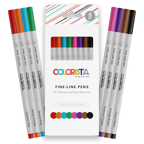 Colorista Fine Line Pens - Vivid Expressions - 195094073112