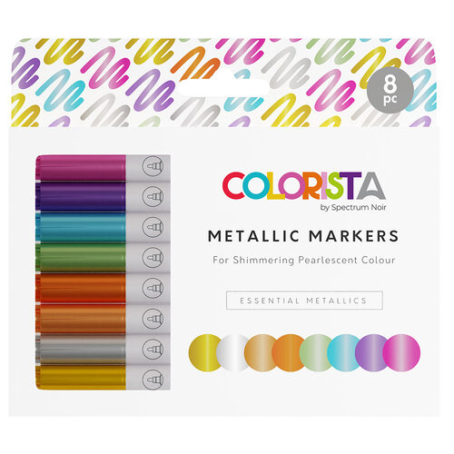 Colorista - Metallic Markers - Essential Metallics - 8 Piece Set
