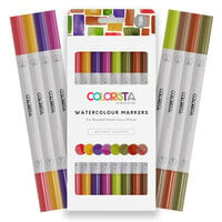 Colorista - Watercolour Marker - Botanic Accents - 8 Piece Set