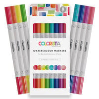 Colorista - Watercolour Markers - Vibrant Essentials - 8 Piece Set