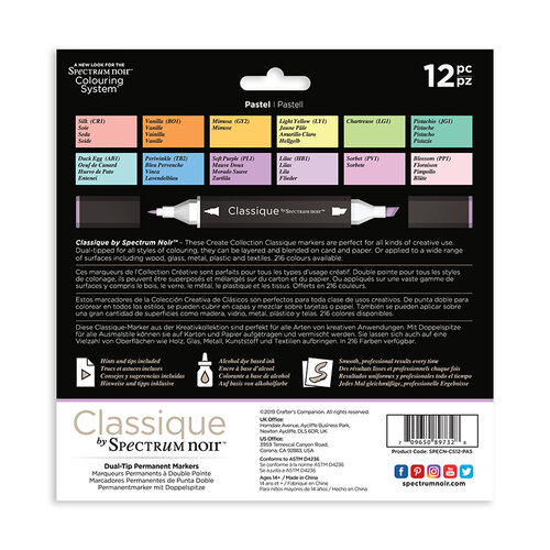 Featured image of post Pastel Spectrum Noir Markers Supplied in spectrum noir packaging