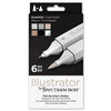 Crafter's Companion - Spectrum Noir - Illustrator Marker Set - Essentials
