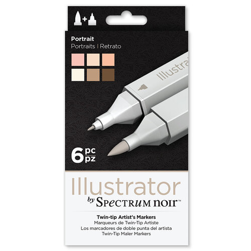 Crafter's Companion - Spectrum Noir - Illustrator Marker Set - Portrait