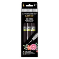 Crafter's Companion - Spectrum Noir - Sparkle Pens Set - Clear Overlay