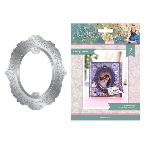 Crafter's Companion - Age Of Elegance Collection - Metal Dies - Vintage Frame Crafter's Companion - Age Of Elegance Collection - Metal Dies - Vintage Frame