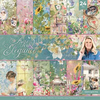 Crafter's Companion - Age Of Elegance Collection - 12 x 12 Paper Pad