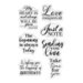 Crafter's Companion - Age Of Elegance Collection - Clear Photopolymer Stamps - Love Conquers All