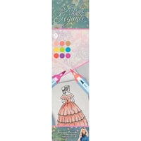 image of Crafter's Companion - Age Of Elegance Collection - Tricolour Aqua Pens - 3 Pack