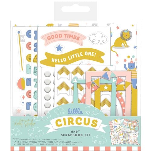 Violet Studio - Little Circus Collection - Scrapbook Kit
