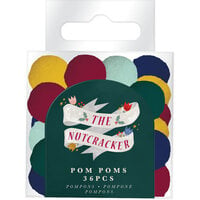 Violet Studio - The Nutcracker Collection - Christmas - Pom Poms - 36 Pack