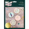 Violet Studio - The Nutcracker Collection - Christmas - Tree Decorations - Mini Embroidery Hoops Kit