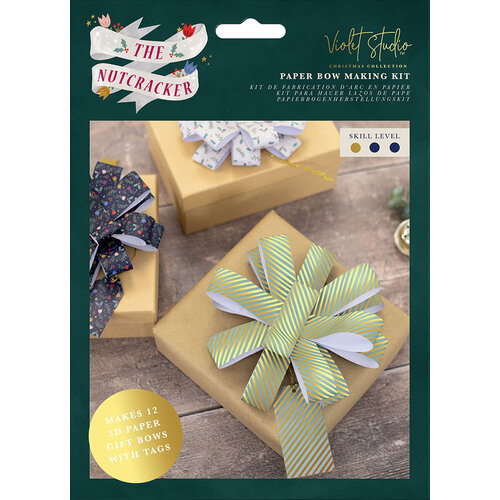 Violet Studio Paper Bow Making Kit-The Nutcracker