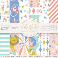 Violet Studio - Little Circus Collection - 6 x 6 Paper Pad