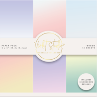 Violet Studio - 6 x 6 Paper Pad - Ombre