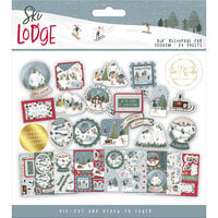 Violet Studio - Ski Lodge Collection - Christmas - 8 x 8 Decoupage Pad