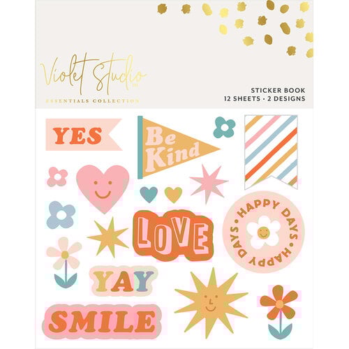 Violet Studio - Sticker Book - Happy Days
