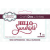 Creative Expressions - Craft Dies - Mini Expressions - Hello Sunshine