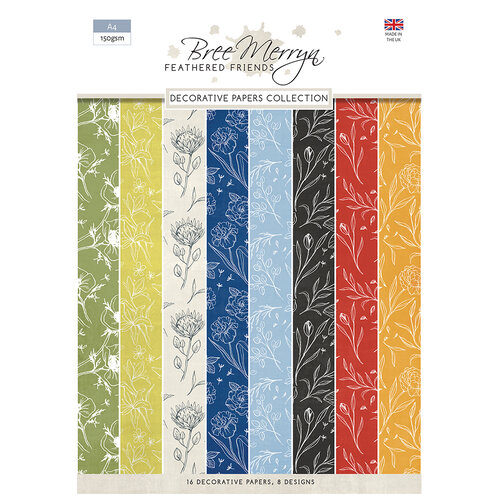 Creative Expressions - Feathered Friends Collection - A4 Decorative Paper Pad
